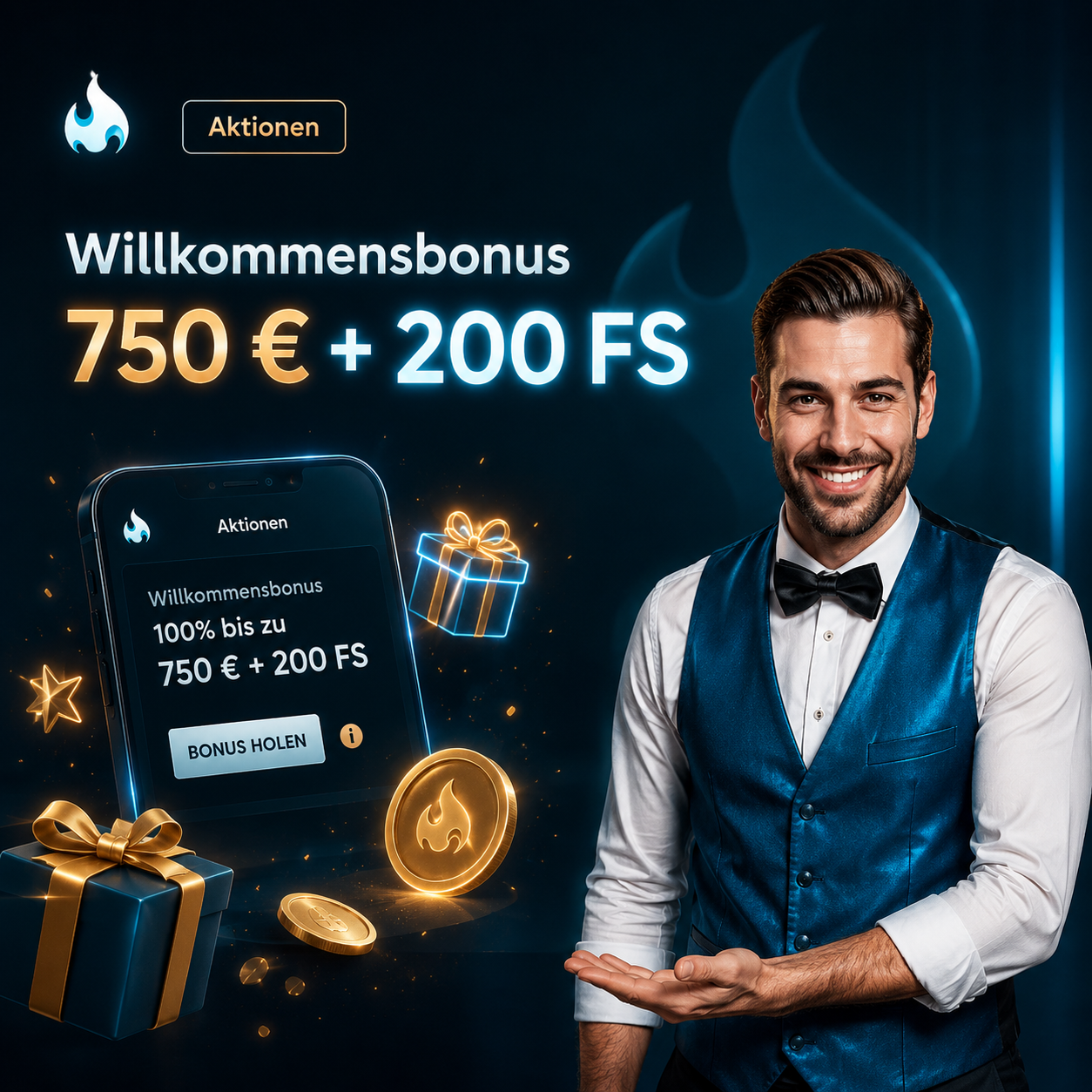 Legendplay Willkommensbonus mit 750 Euro und Freispielen